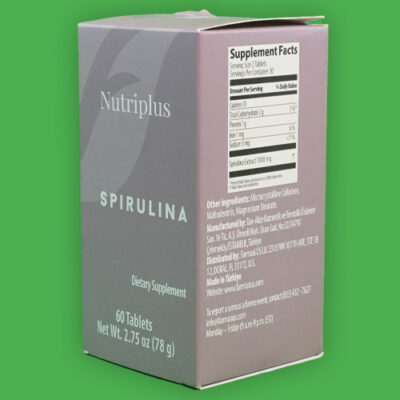 Suplemento Dietético de Espirulina – NutriPlus