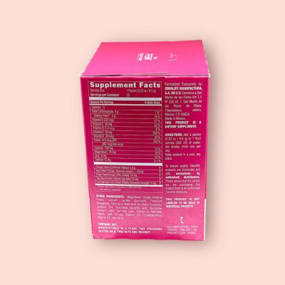 Suplemento en Polvo FEM con Vitaminas, Minerales y Antioxidantes – Sabor Durazno – Omnilife