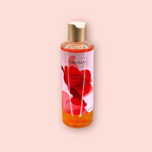 Gel de Baño con Aceites Esenciales de Canela, Rosas y Menta – Terramar