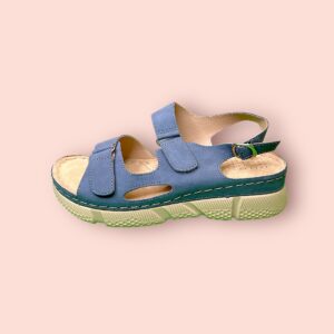 Sandalias Deportivas de Plataforma Azul