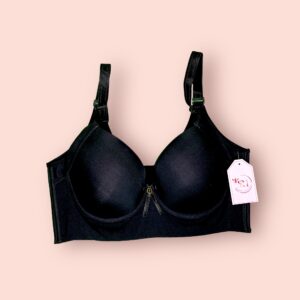 Brasier Deportivo de Alta Soporte - Negro