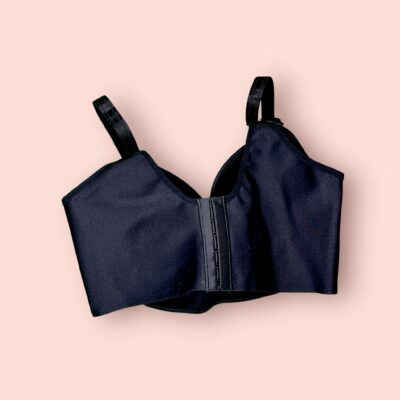 Brasier Deportivo de Alta Soporte – Negro