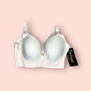 Sostén Blanco con Soporte y Diseño Largo