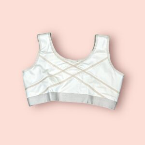 Rosmery Novedades - Sostén de Compresión Postquirúrgico en Blanco