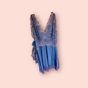 Conjunto de Lencería Azul